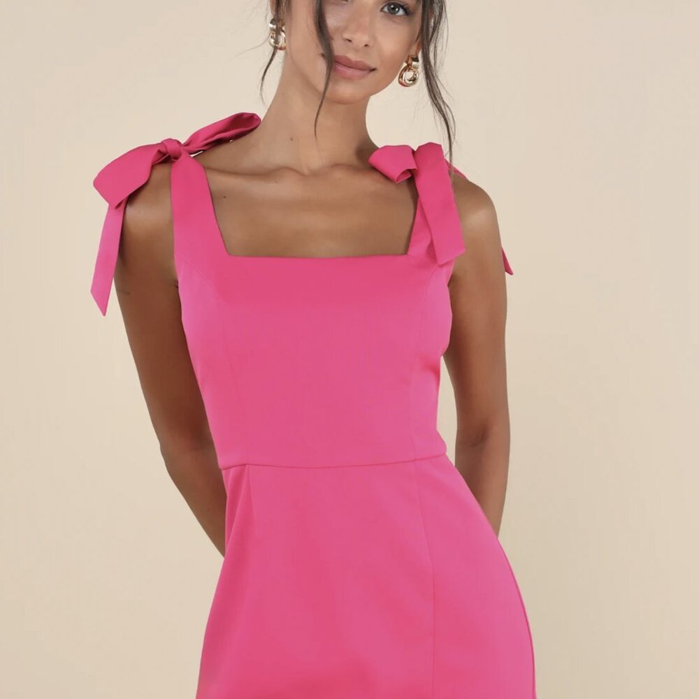 NWT Lulu's Pink Mini Dress